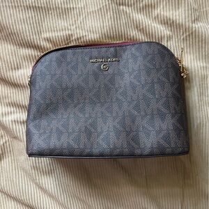 Brown/ Dark Pink Michael Kors Purse